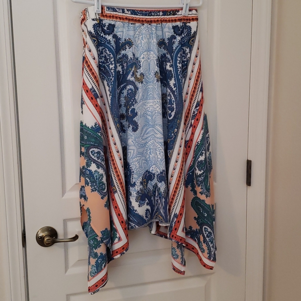 Westport Lined Sharktooth Skirt